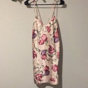 Satin Tulip Print Nighty